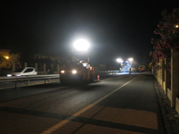 Compacting of the mix