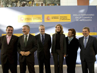 Griñán ha presidido, junto a Blanco y Garmendia, la presentación del proyecto