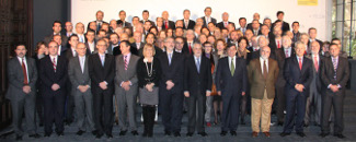 Asistentes al acto de celebración del aniversario de CTA