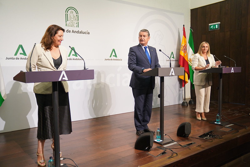 Carmen Crespo durante la rueda de prensa posterior al Consejo de Gobierno