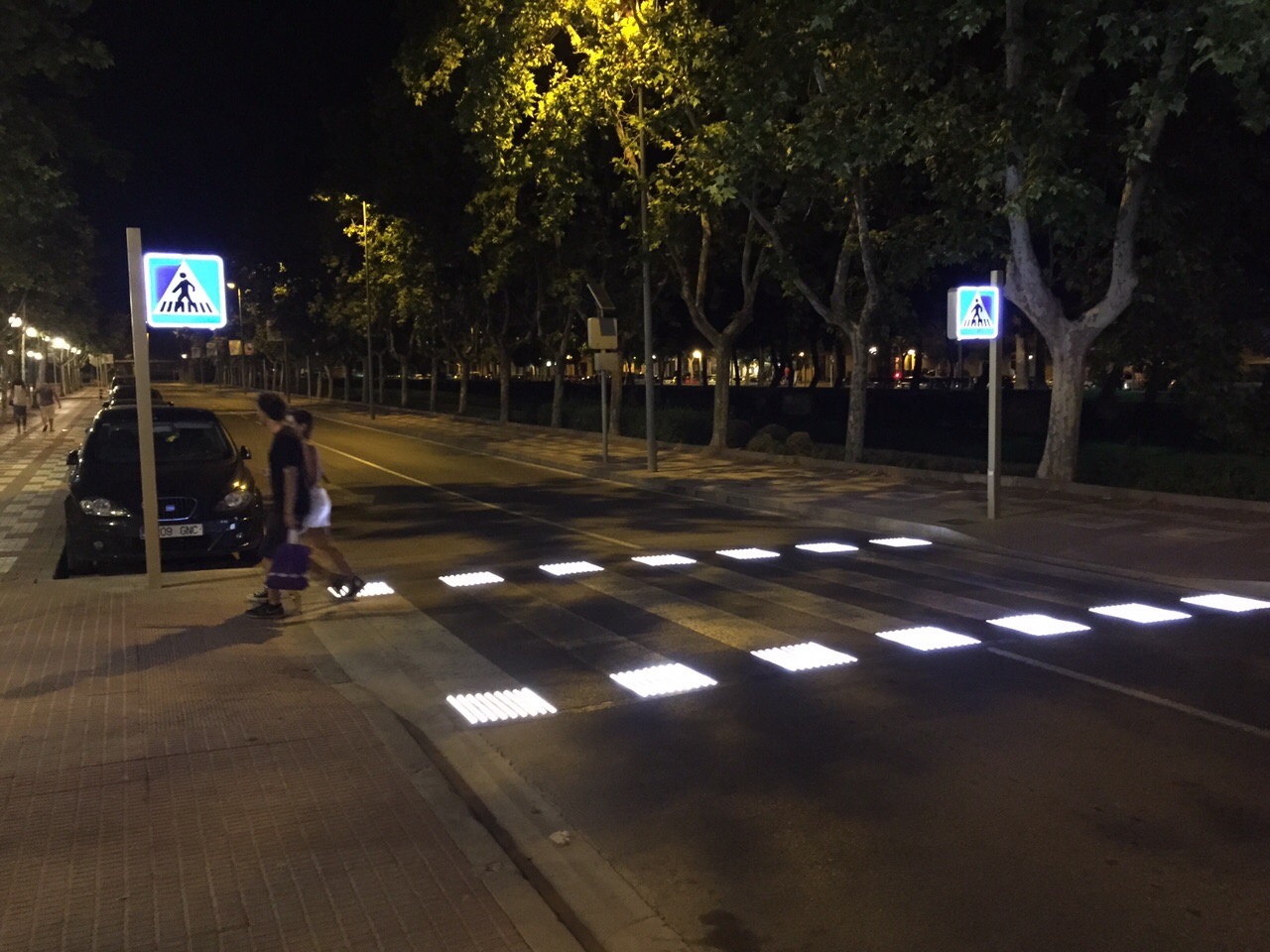 Paso de peatón inteligente