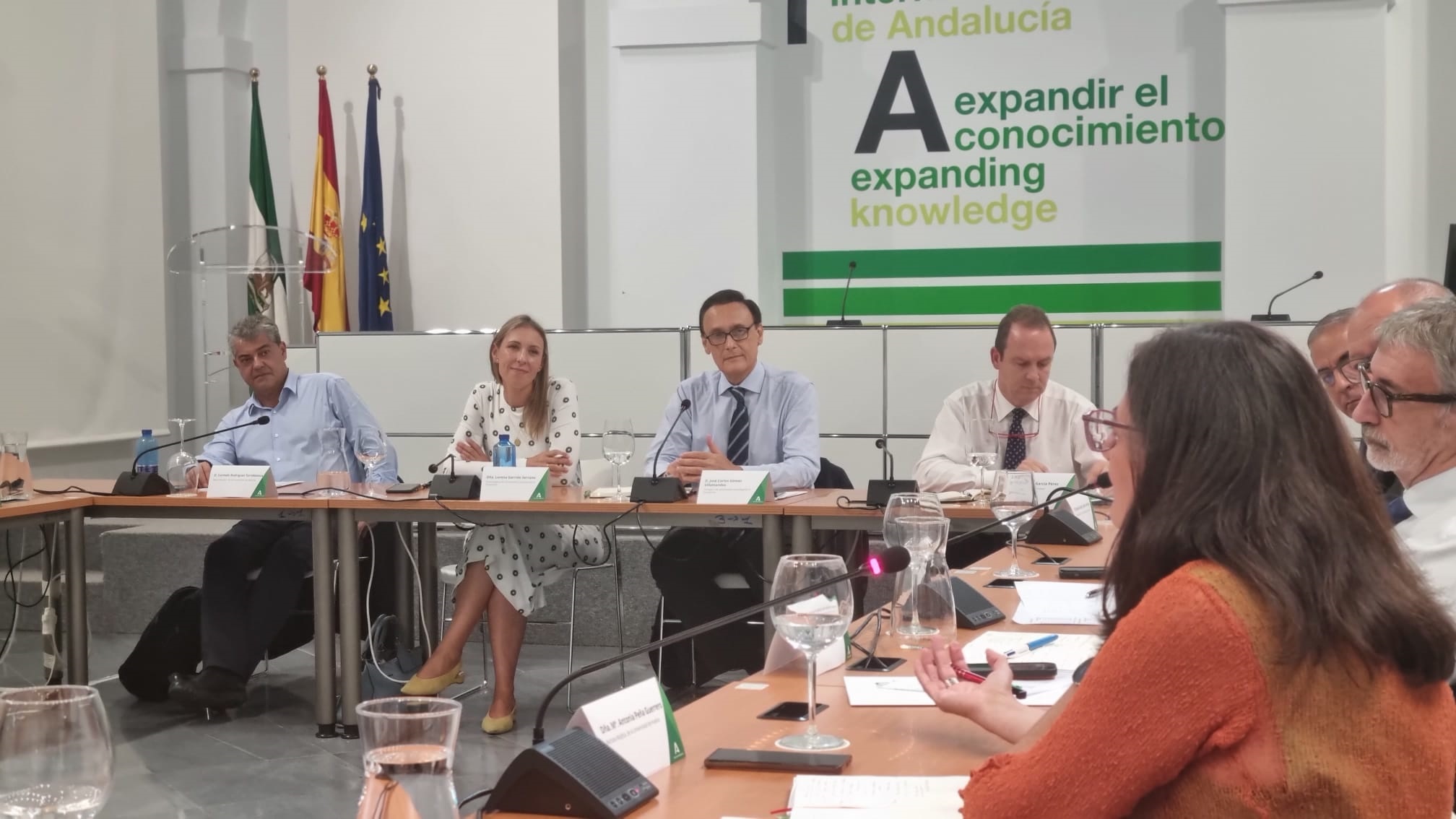 Reunión de Gómez Villamandos con los rectores 