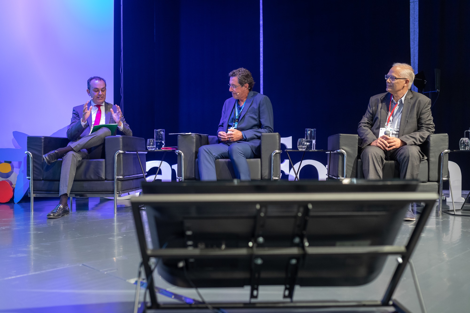 El secretario general de Investigación e Innovación, Pablo Cortés, durante su intervención en el congreso