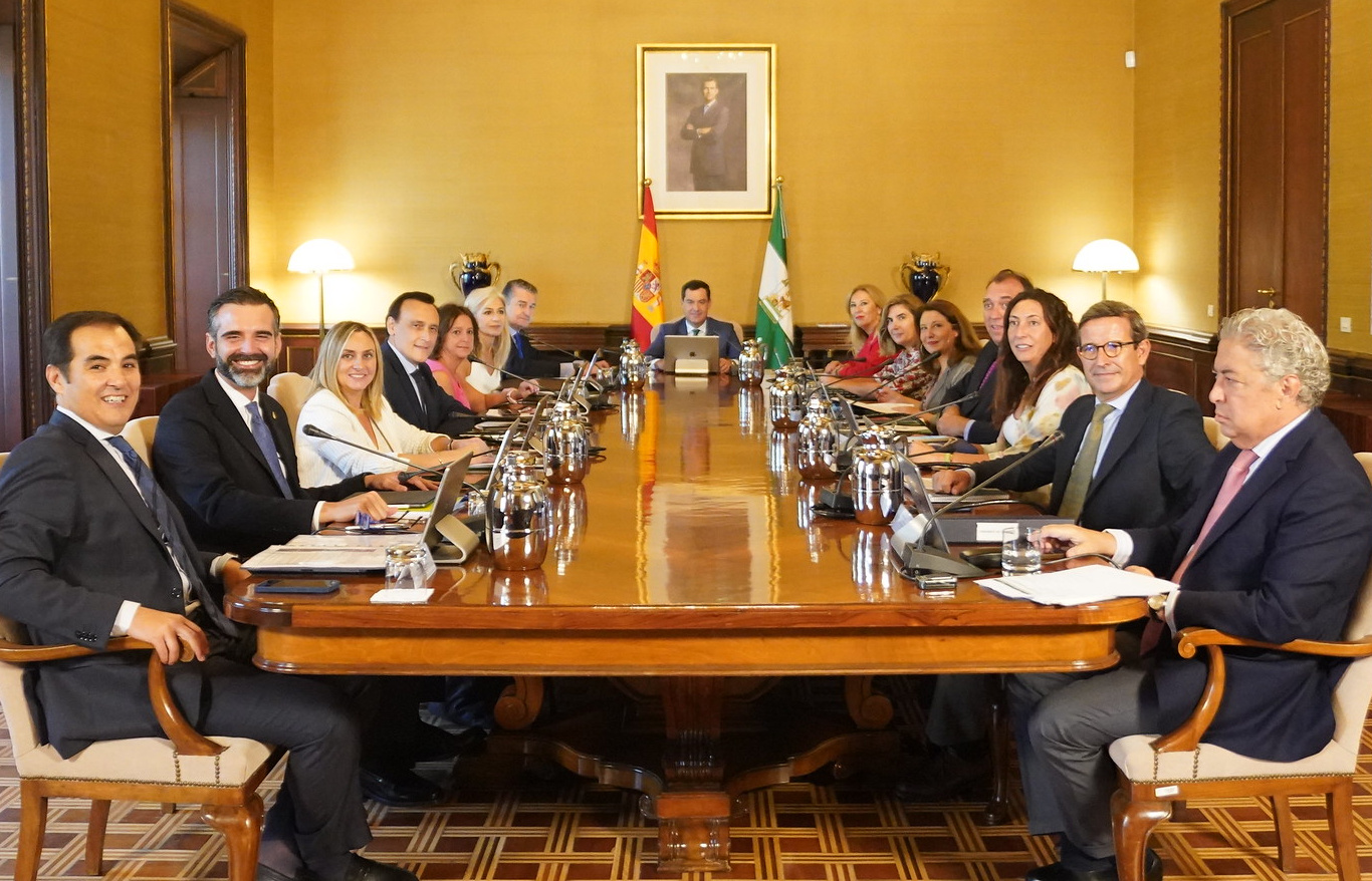 Reunión del Conejo de Gobierno de la Junta de Andalucía