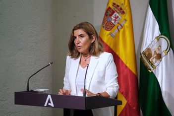 La consejera de Empleo, Empresa y Trabajo Autónomo, Rocío Blanco