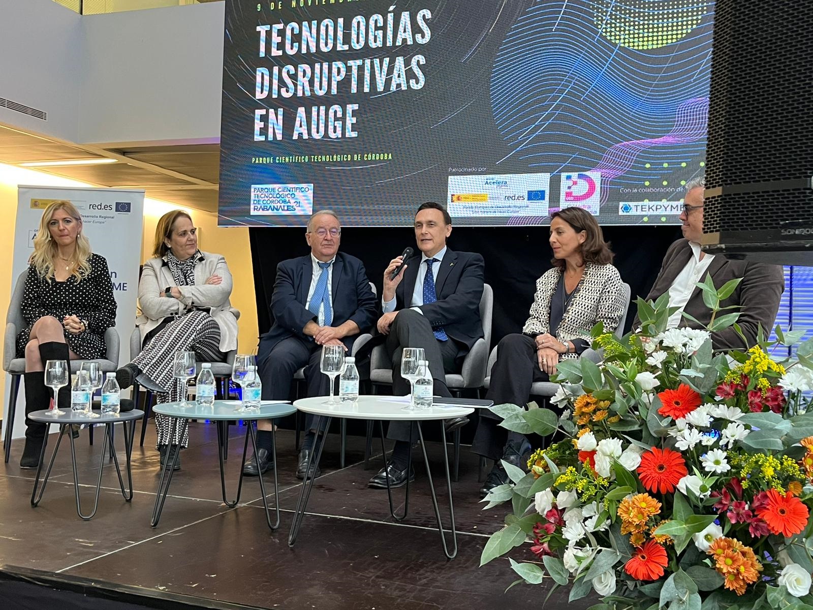 Gómez Villamandos durante su intervención en las jornadas