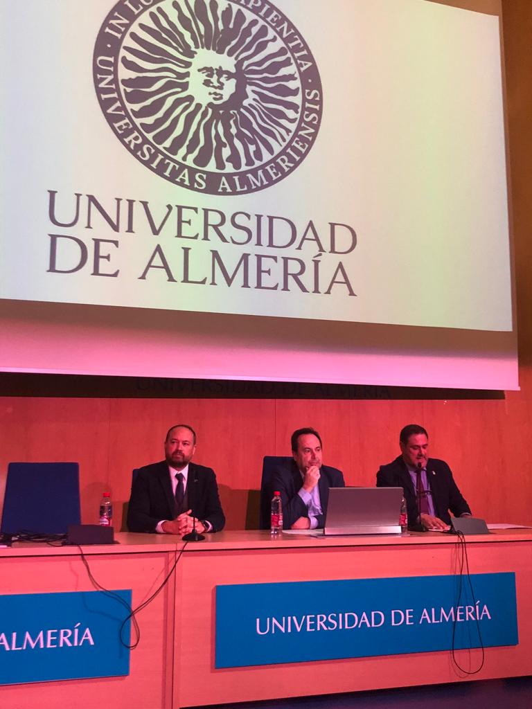 Ramón Herrera, en la UAL