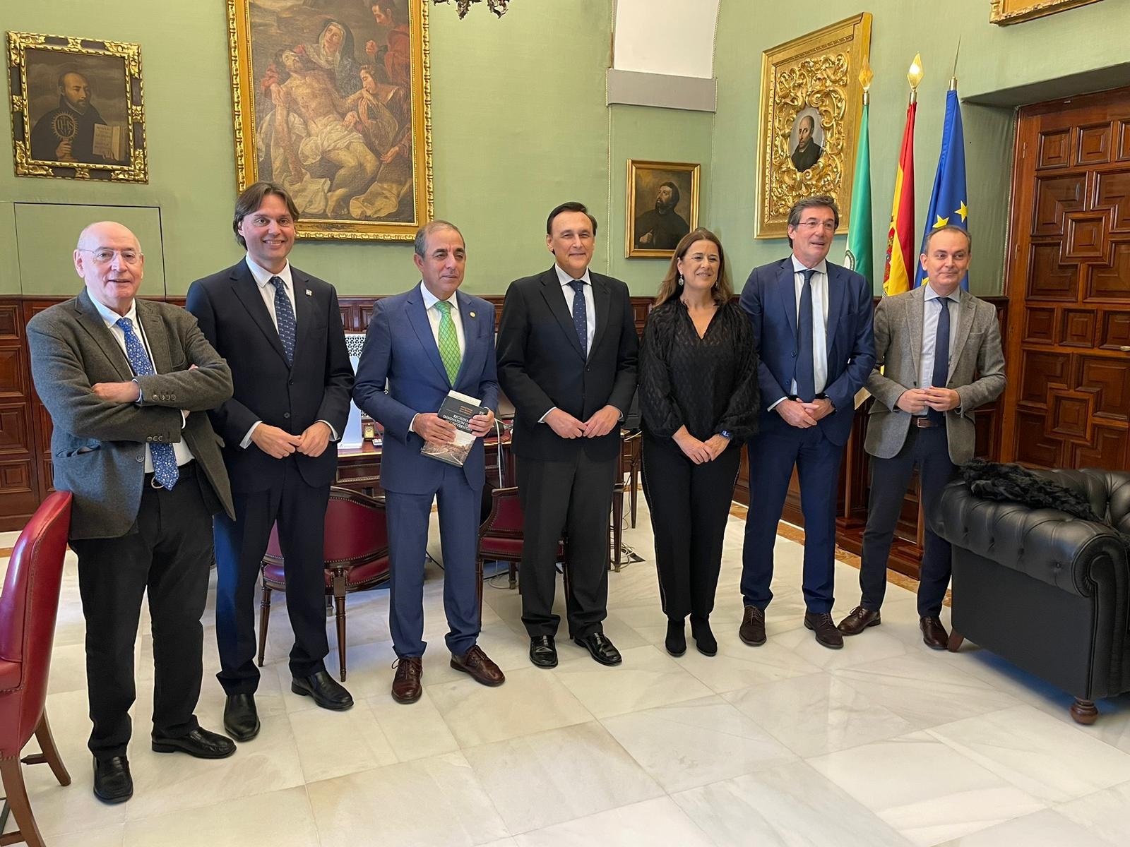 Gómez Villamandos durante su participación en el acto organizado por el JRC