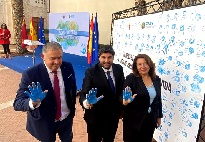 Carmen Crespo en la celebración del 44º aniversario del trasvase Tajo-Segura