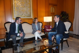 Rocío Blanco, durante la reunión en Córdoba