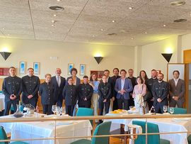 Rocío Blanco en la Escuela de Hostelería de Cádiz