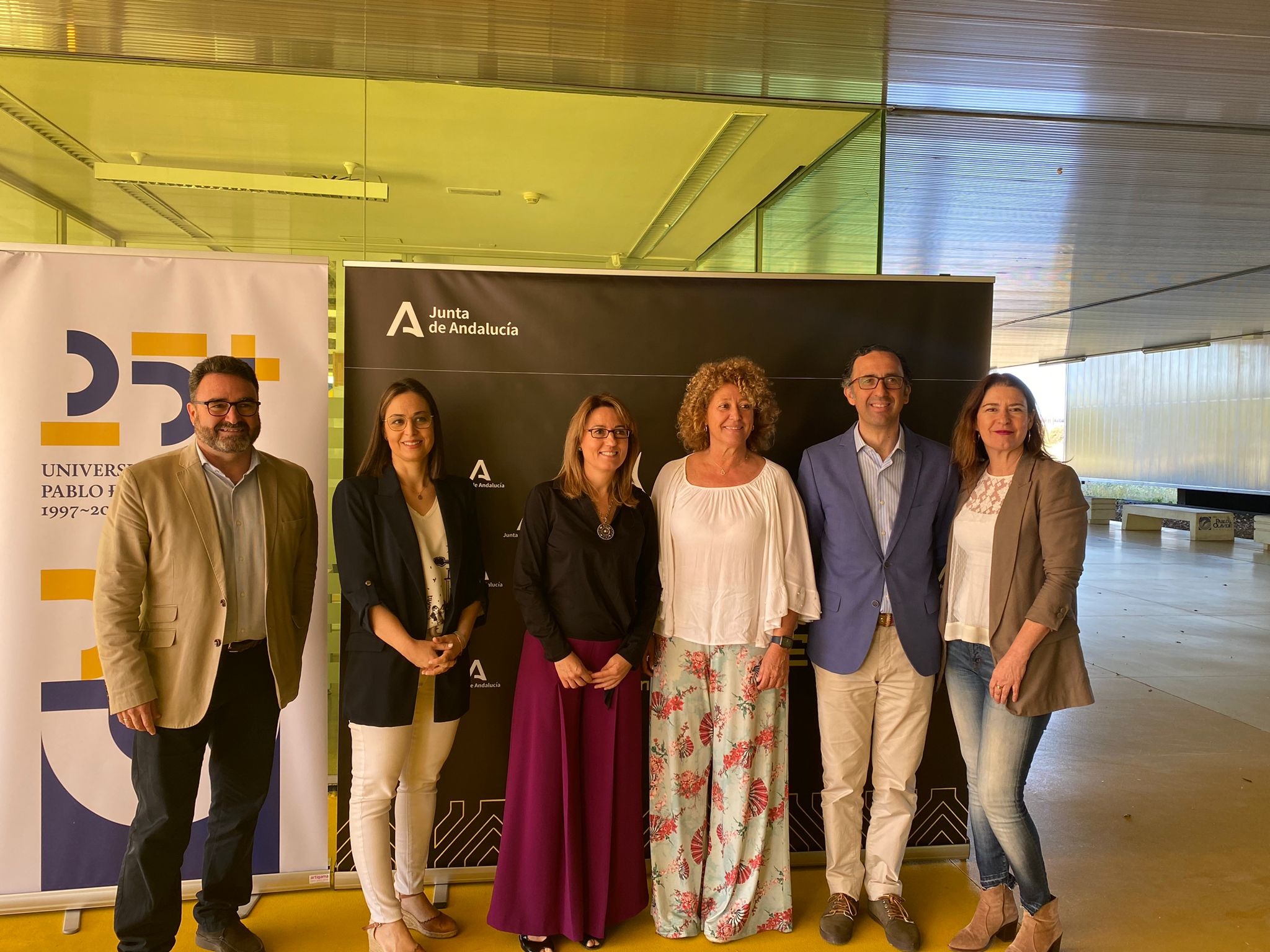 Pilar Marín durante la celebración del ‘Hackathon UPO Emprende’