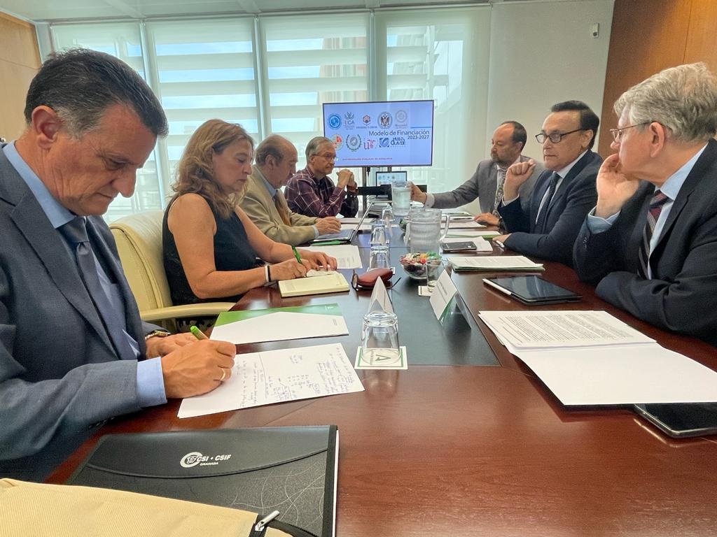 Gómez Villamandos reunión sindicato CSIF