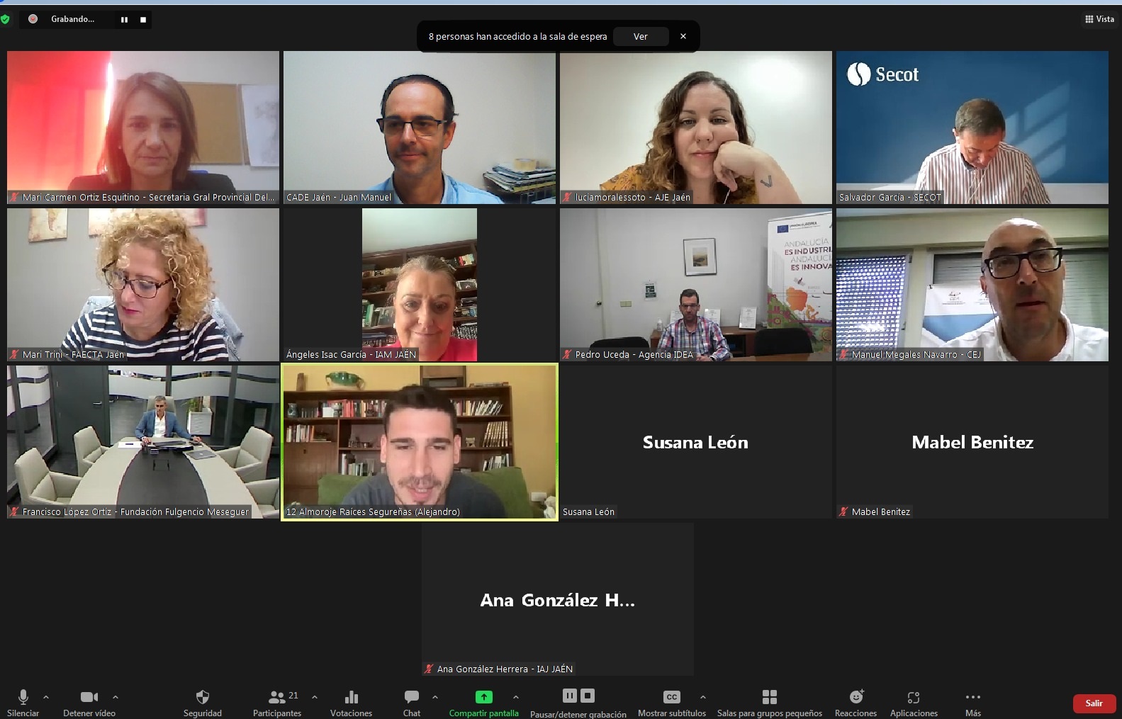 Empresas ganadoras provinciales de Premios Emprende Jaén