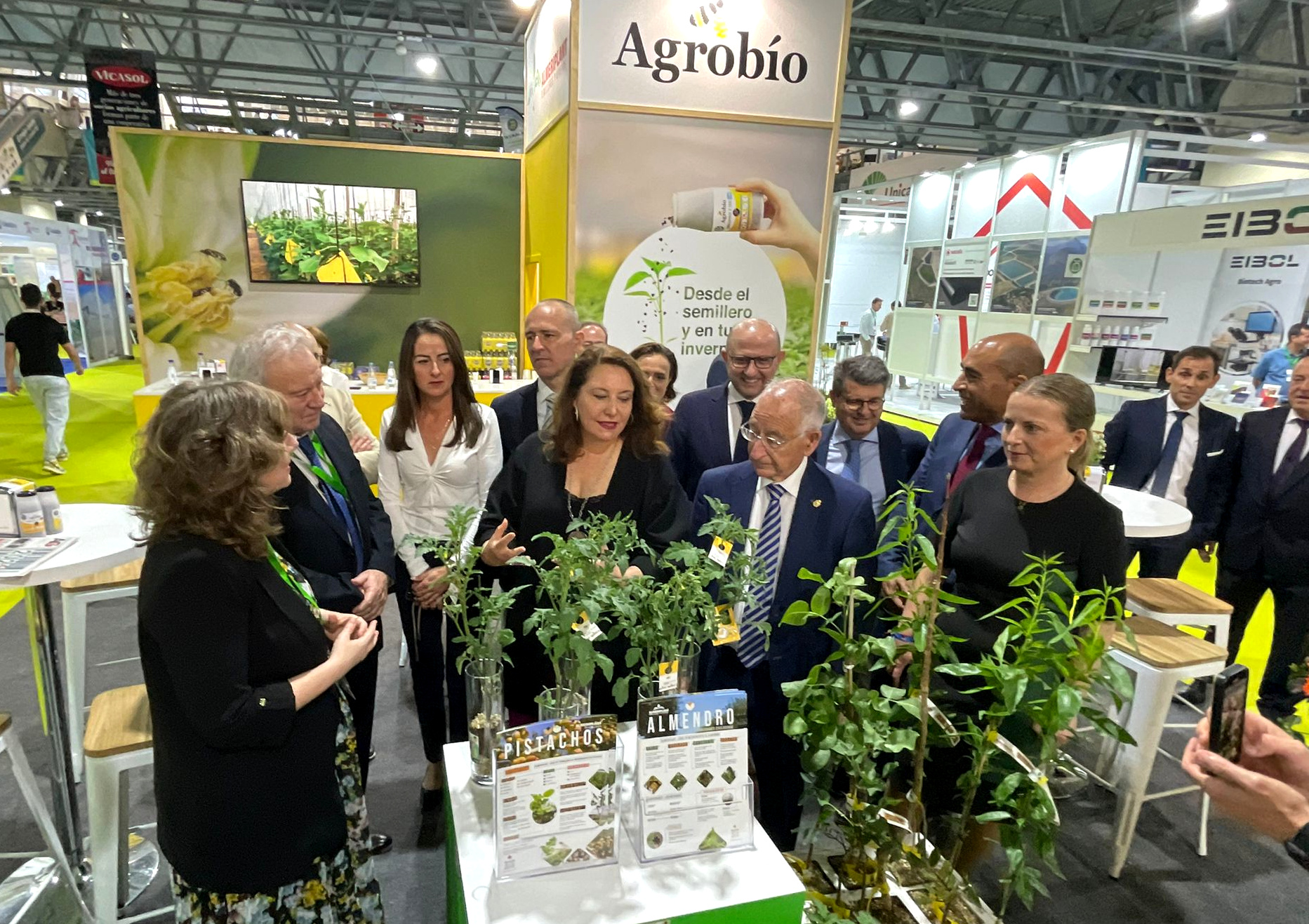 La consejera Carmen Crespo visita Infoagro Exhibition 2023