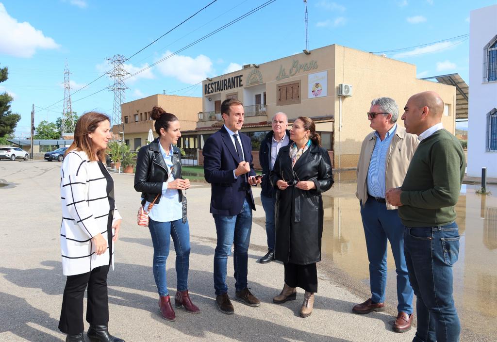 La consejera Carmen Crespo en Vera