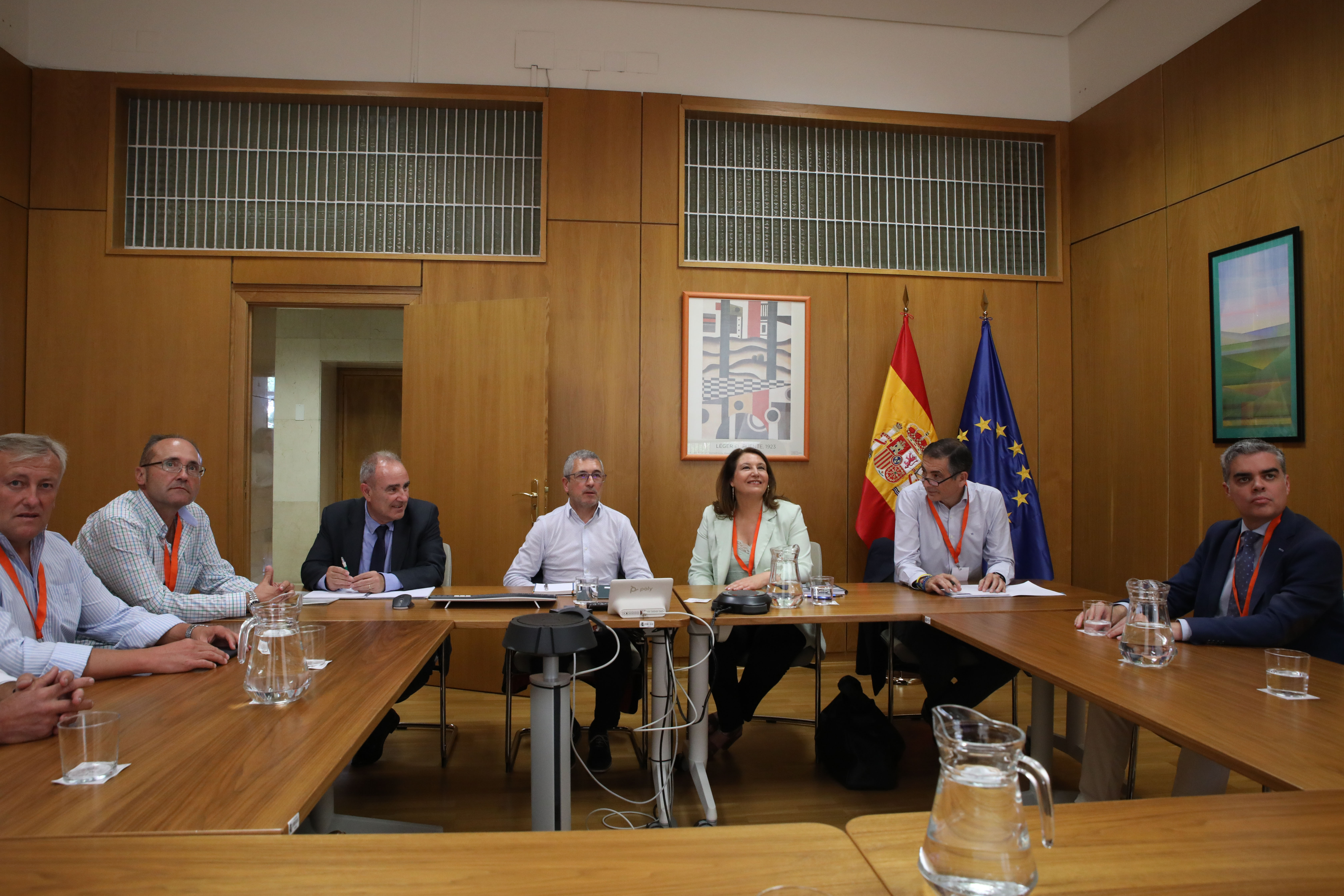 Reunión de la consejera Carmen Crespo con el secretario de estado de Medio Ambiente sobre Rules
