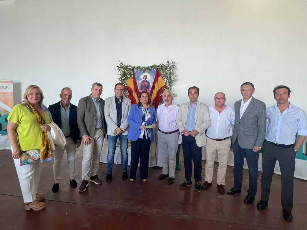 La consejera Carmen Crespo y el consejero José Antonio Nieto en la fiesta de Asaja-Córdoba en honor a San Isidro Labrador