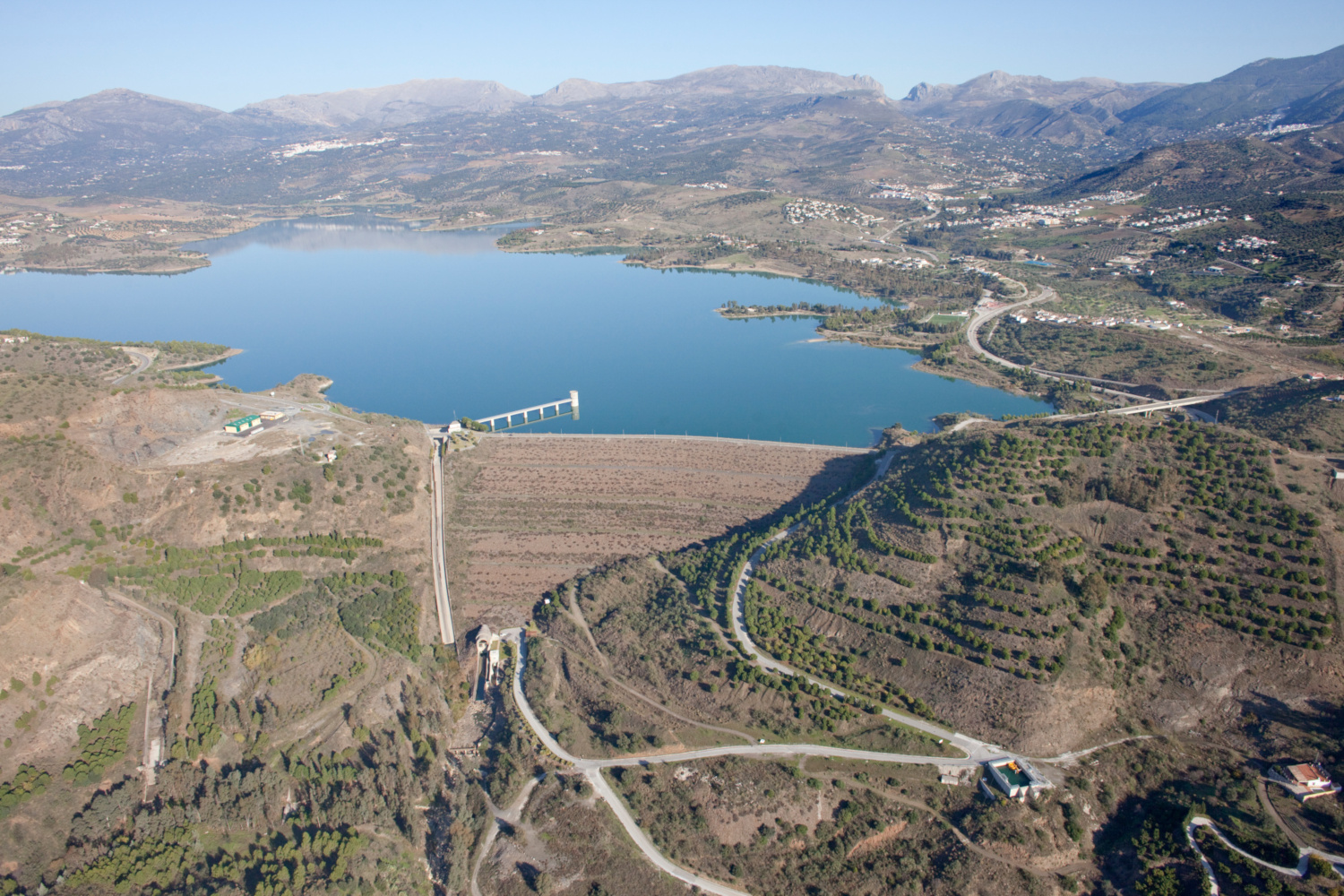 Embalse en Andalucía
