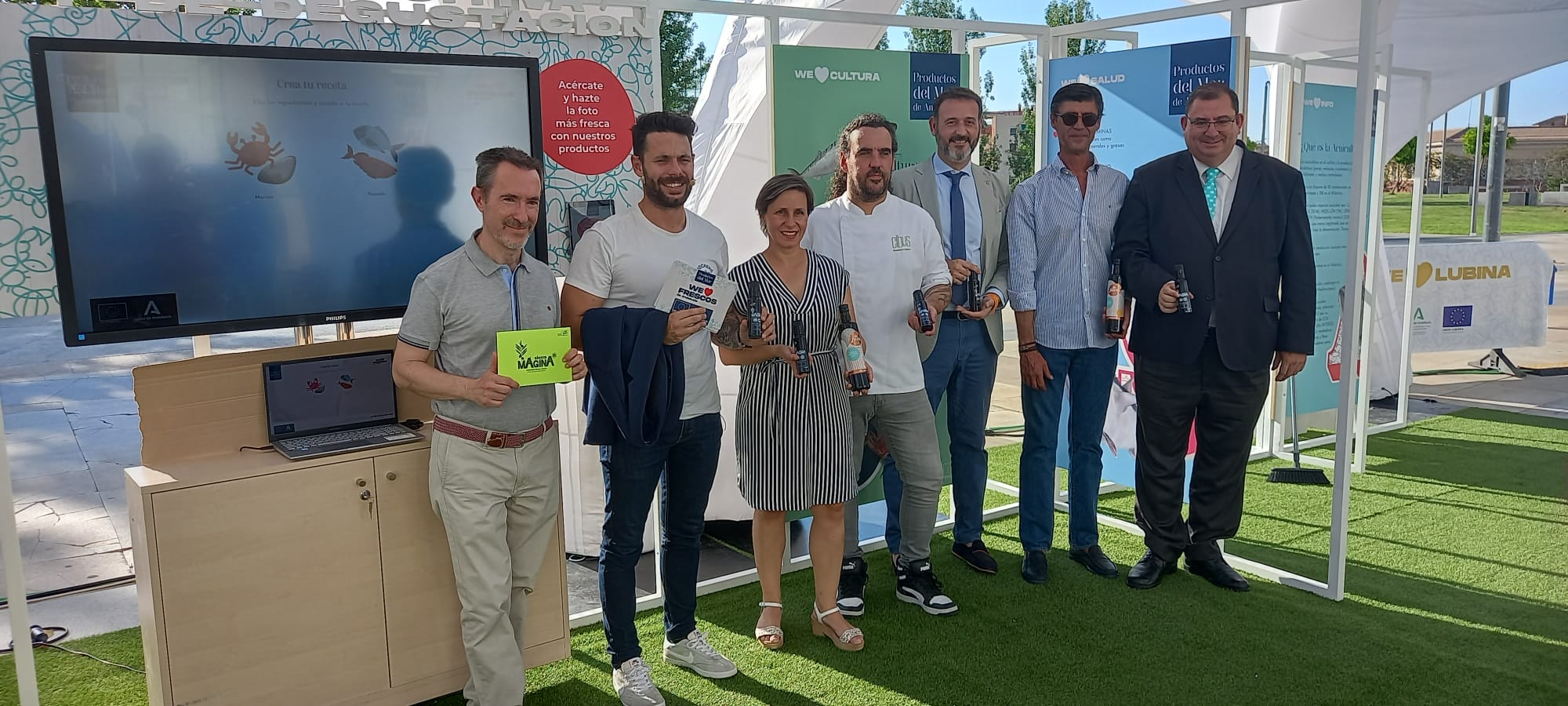 El secretario general de Agapa, Daniel Quesada, y la delegada territorial de Agricultura, Soledad Aranda, participaron en el evento