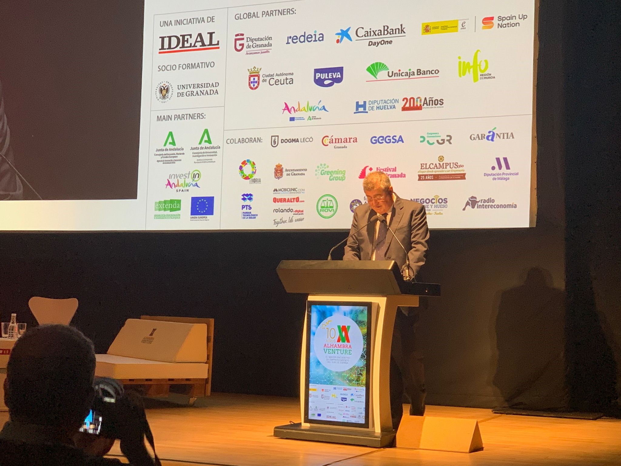 Antonio Posadas en Alhambra Venture