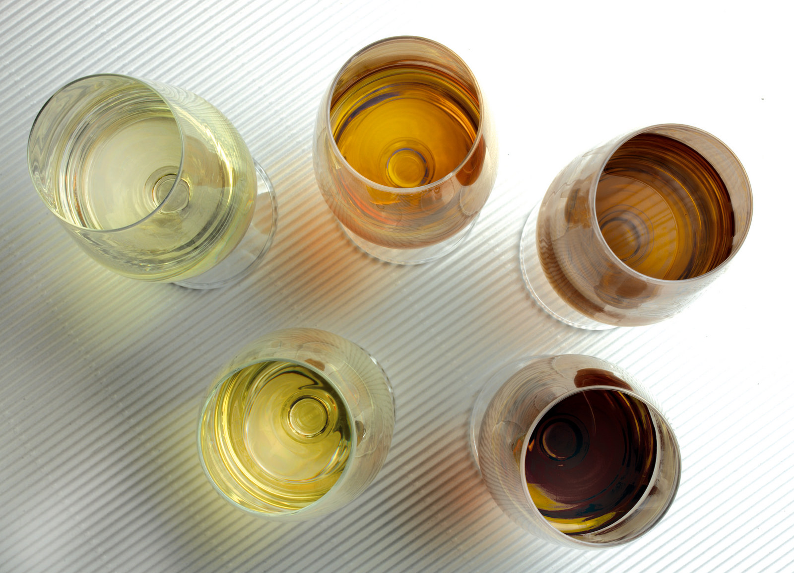 Imagen de archivo de copas de vino