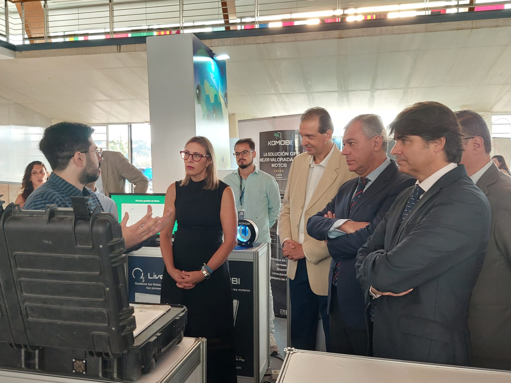 Lorena Garrido en la inauguración de Al Andalus Innovation Venture