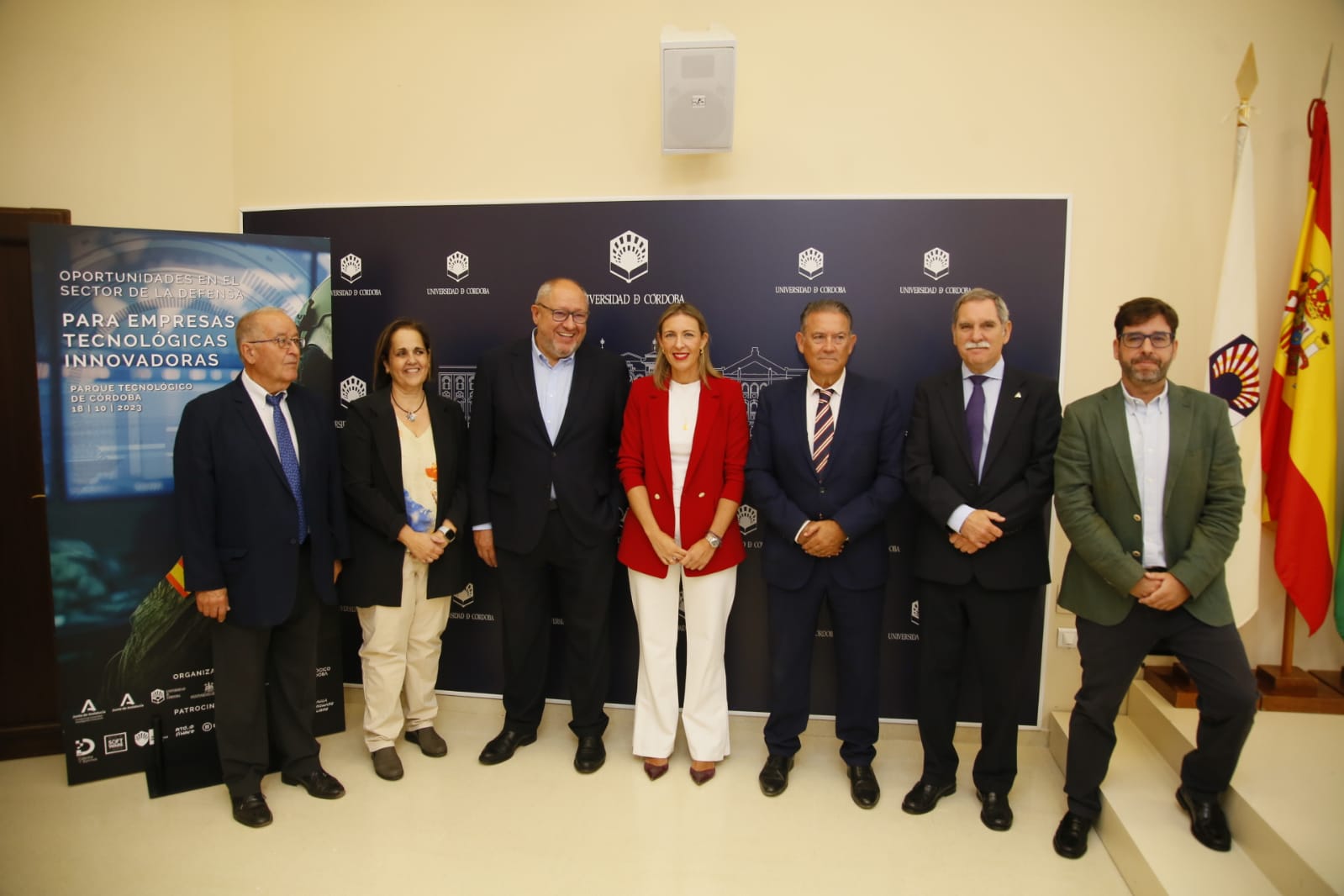 Viceconsejera Lorena Garrido durante la rueda de prensa de las jornadas de defensa