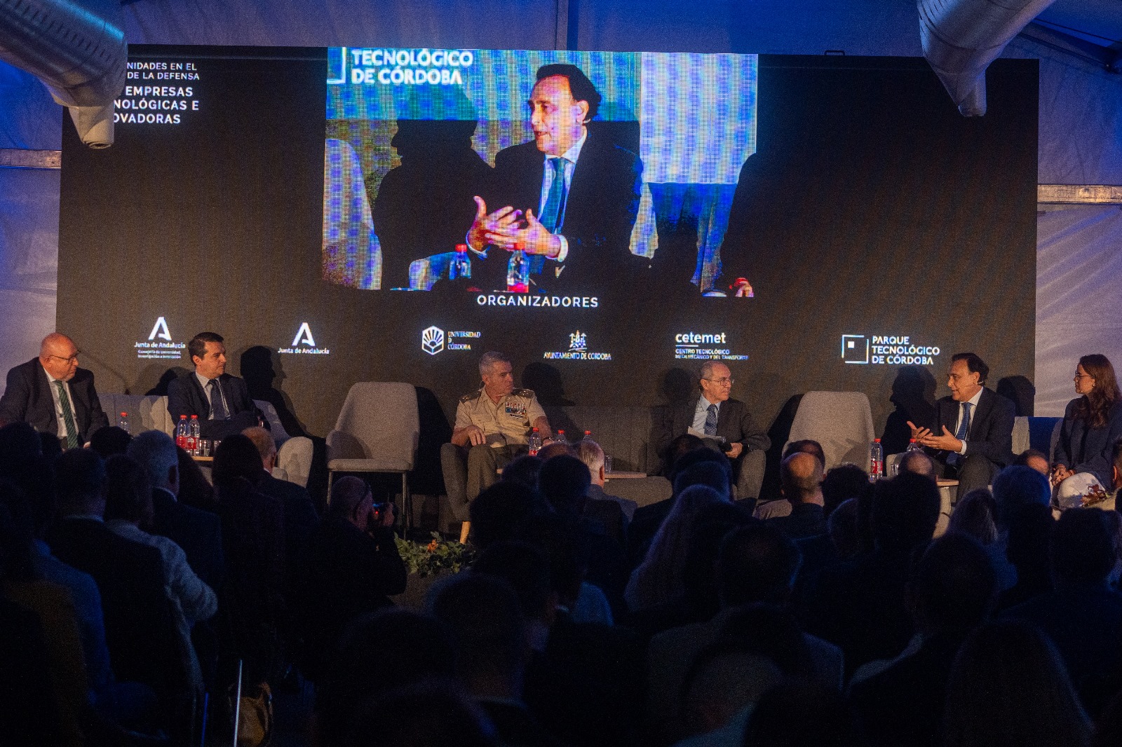 Gómez Villamandos durante su intervención en las jornadas