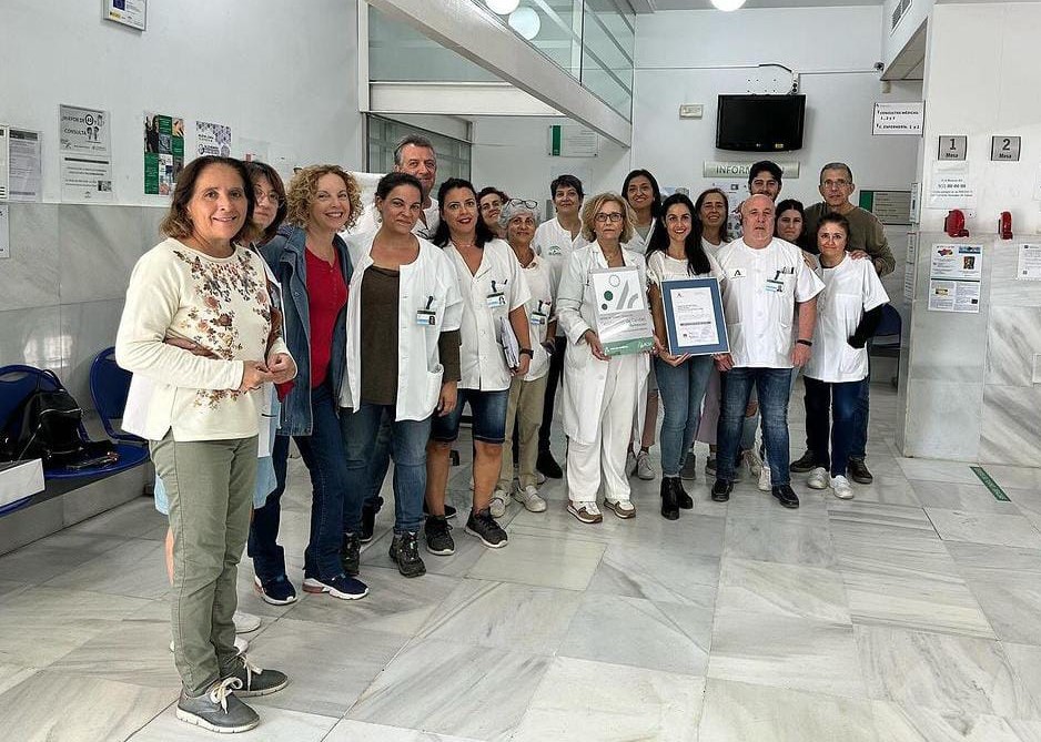 Entrega certificación a UGC Virgen del Mar Distrito Almería_251023