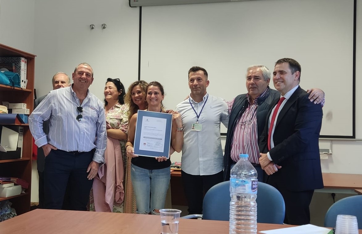 Entrega de certificación UGC Coín DS Valle Guadalhorce_141123