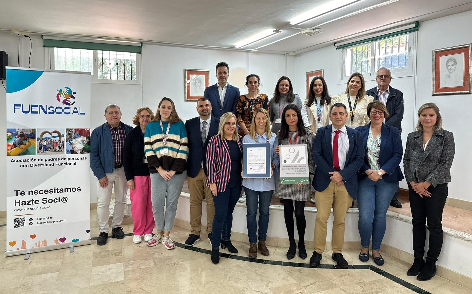 Entrega de certificación CAIT Fuensocial_201123