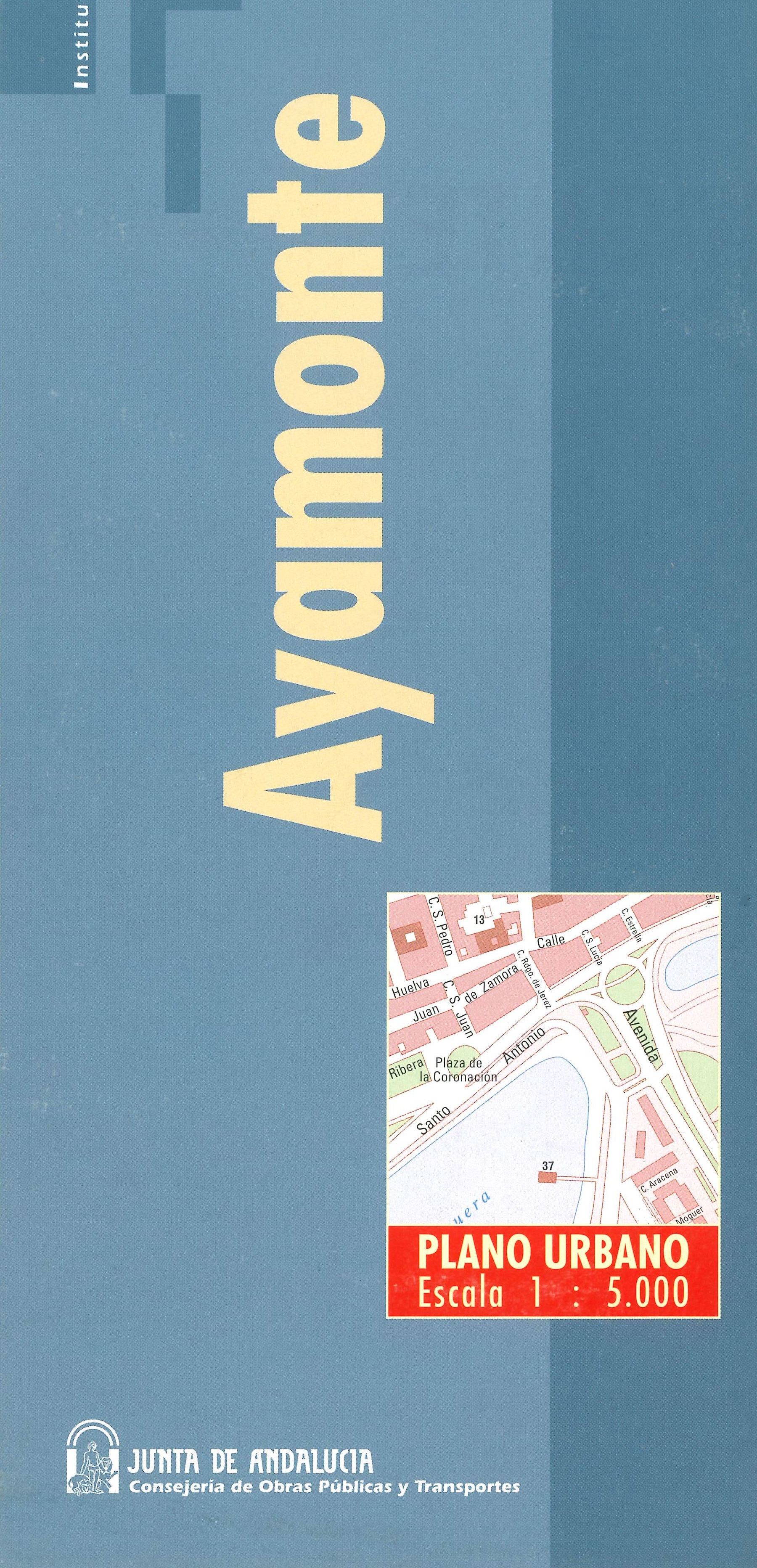 Imagen representativa del mapa Ayamonte: plano urbano, escala 1:5.000_1996