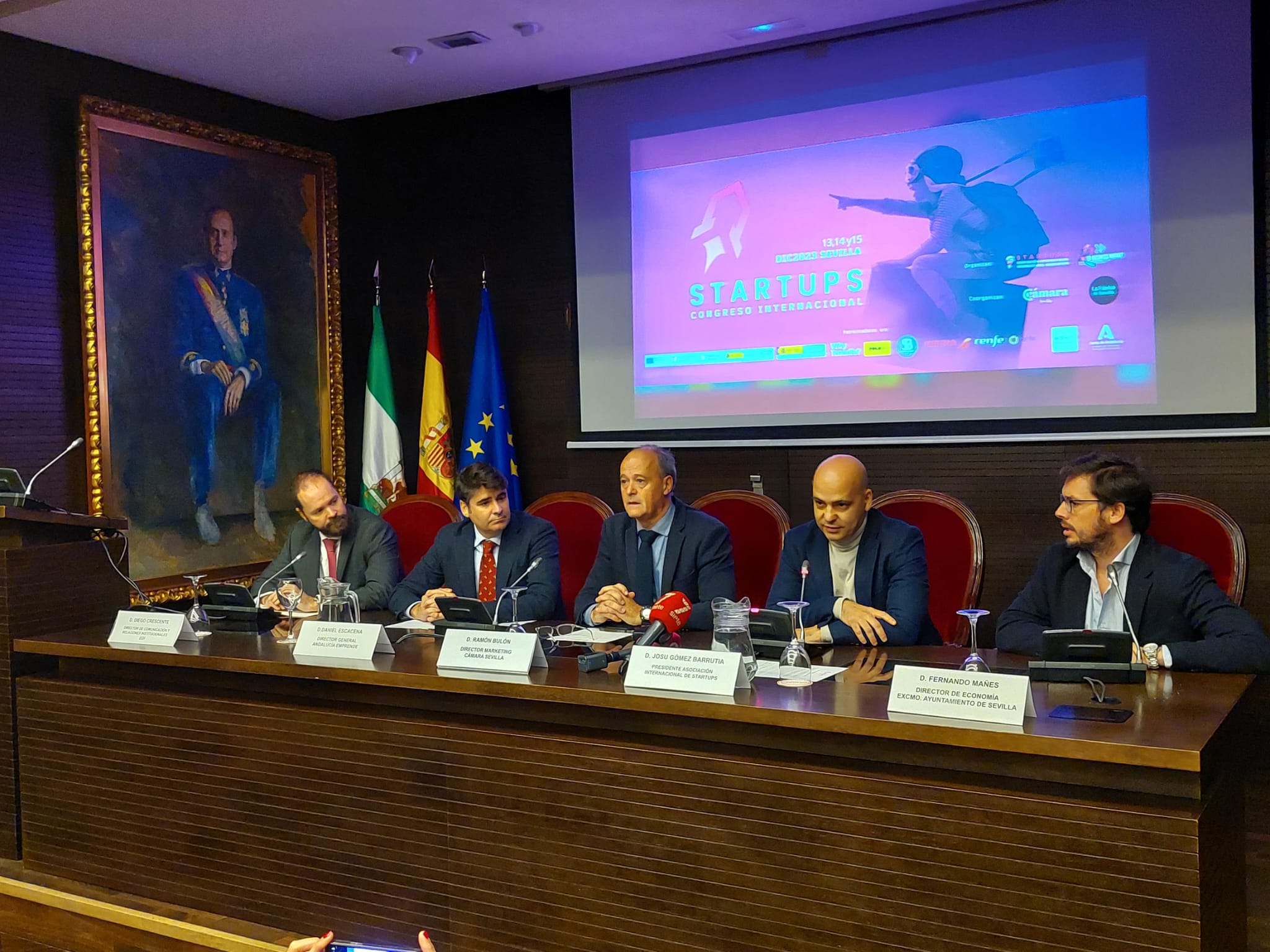 Rueda de prensa del Congreso Nacional de Startups