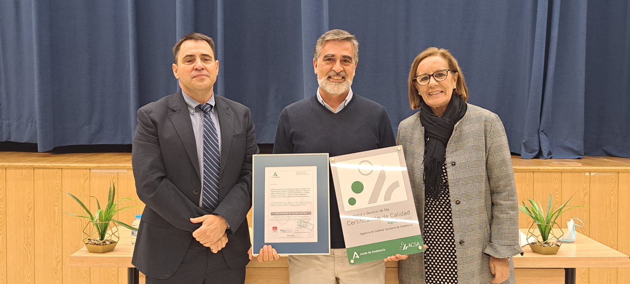 Entrega de certificación Residencias Fundación Purísima Concepción Granada_011223