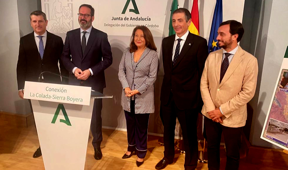 Foto de archivo de la consejera Carmen Crespo en la presentación de la solución para La Colada