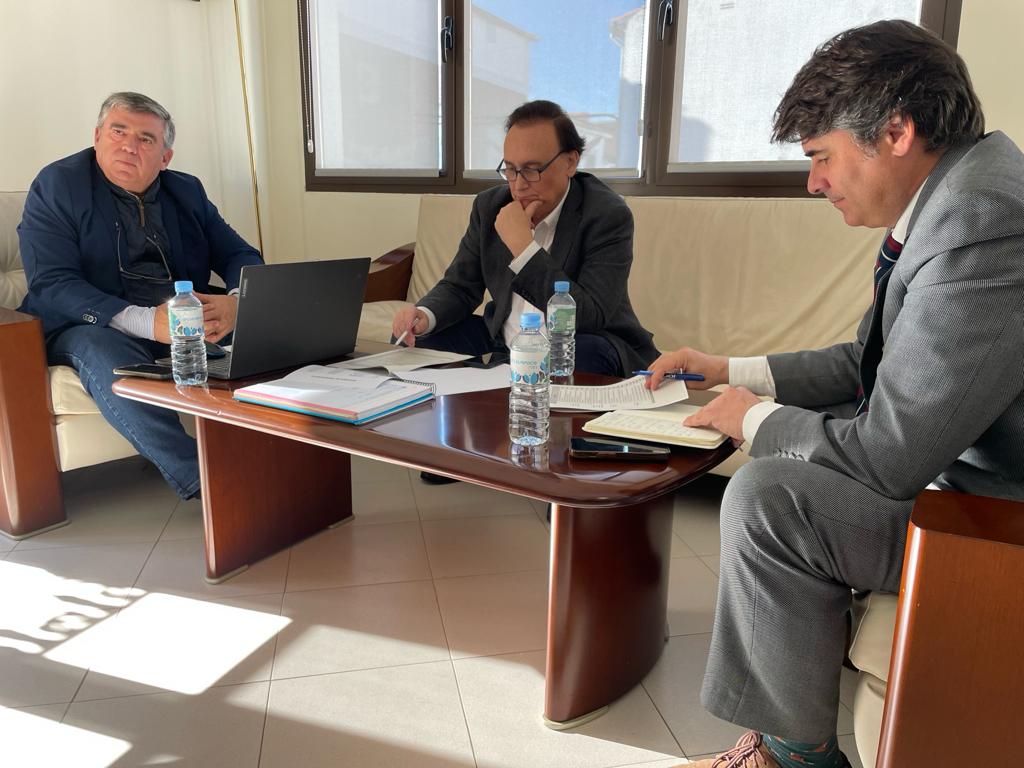 Villamandos reunión alcalde Añora