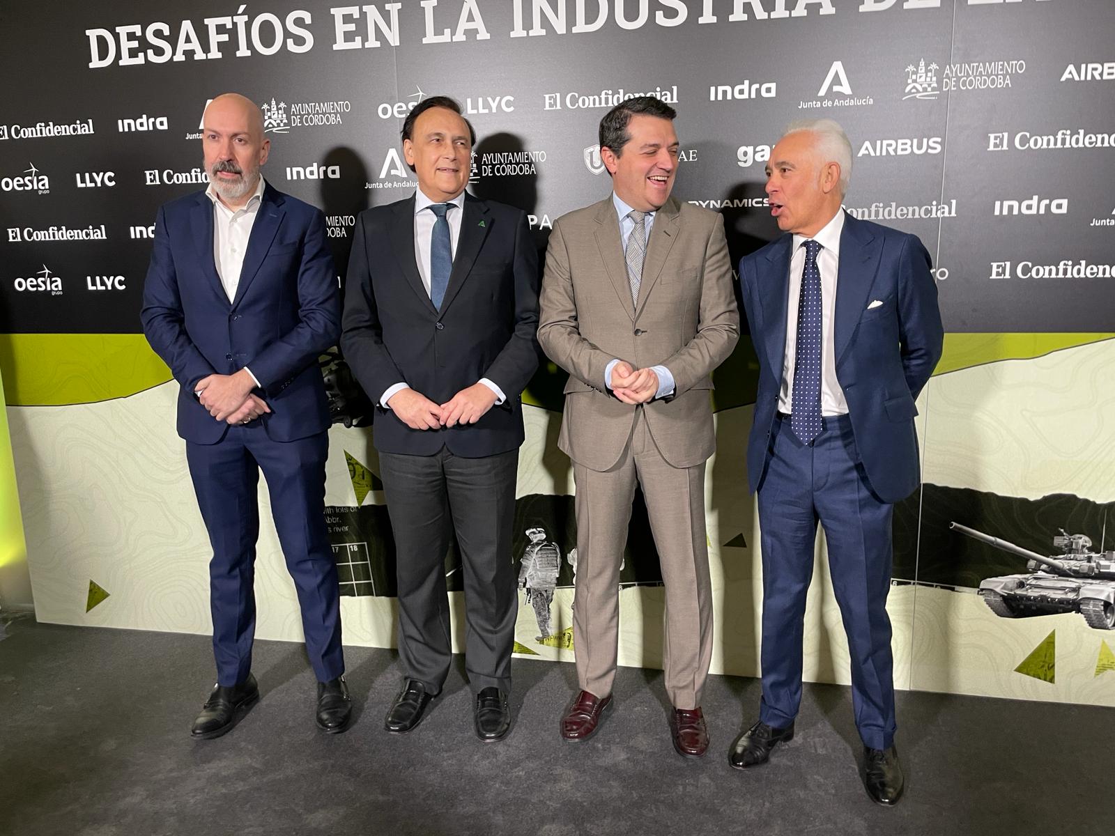 Gómez Villamandos en jornadas de defensa en Córdoba