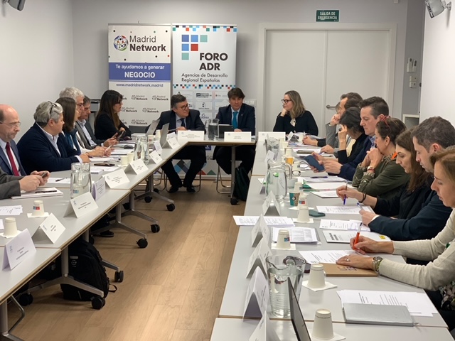 Daniel Escacena durante la reunión de la Comisión de Emprendimiento nacional