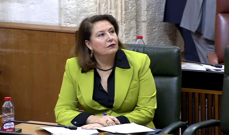 La consejera Carmen Crespo interviene en el Parlamento de Andalucía