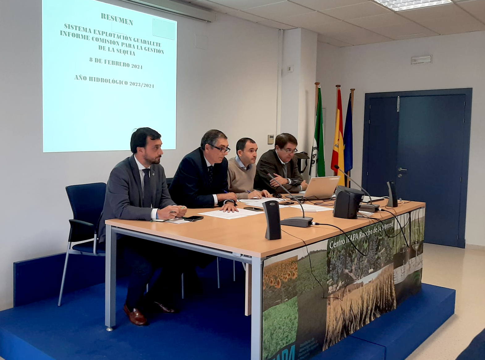 Reunión de la Comisión de Gestión de la Sequía en la demarcación hidrográfica del Guadalete-Barbate.