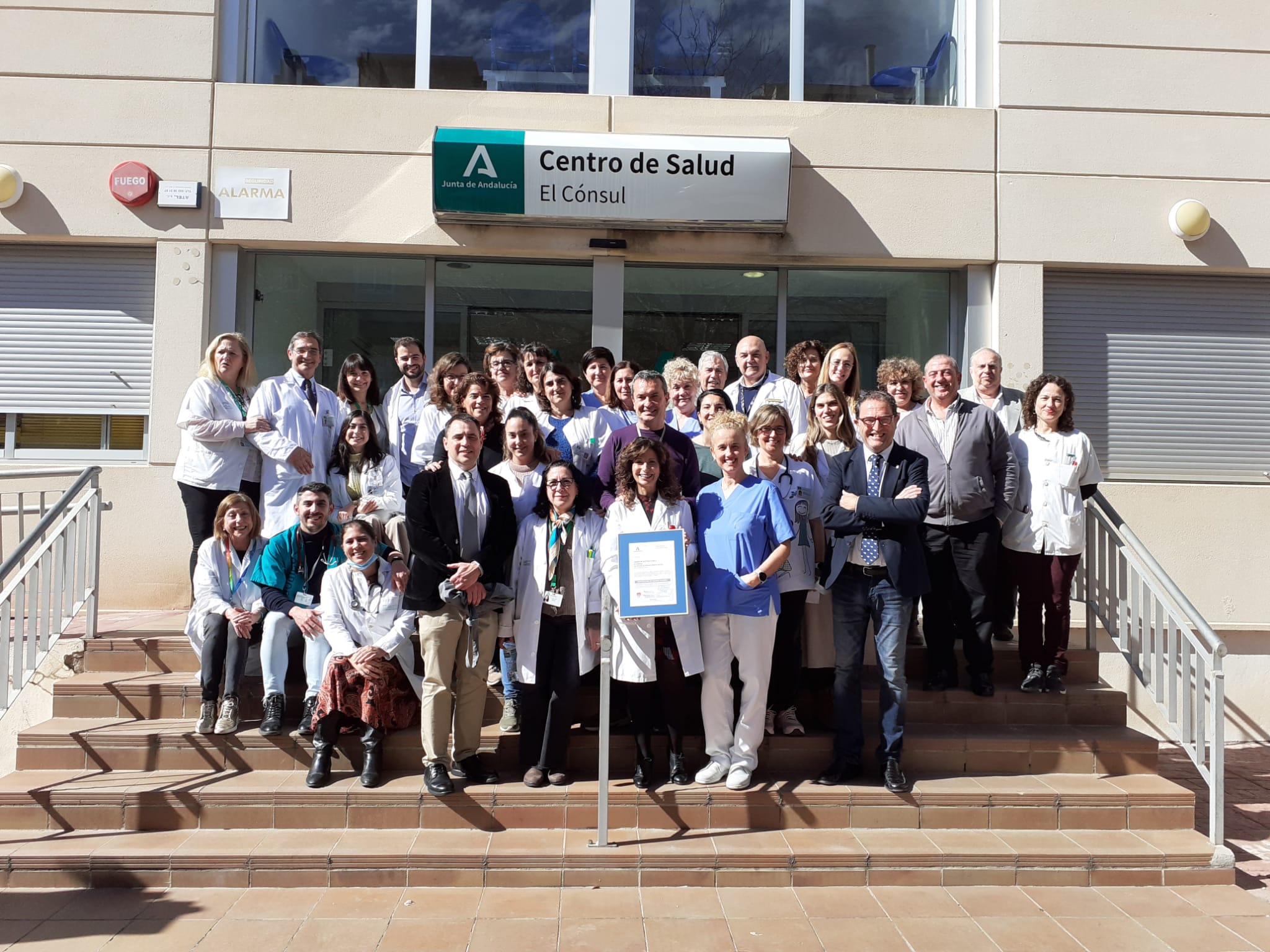 Certificado calidad ACSA El Cónsul 