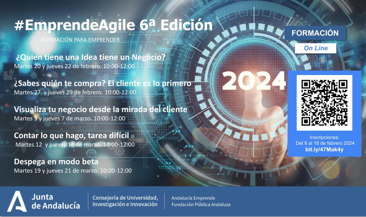 La Junta pone en marcha la sexta edición de ‘Emprende Agile’