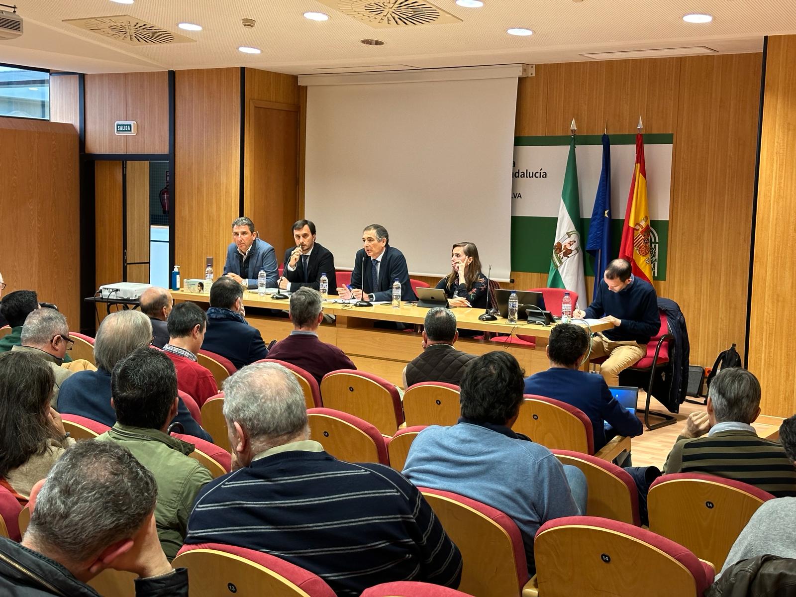 El secretario general de agua, Ramiro Angulo, preside la Comisión de Gestión de la Sequía del Tinto-Odiel-Piedras