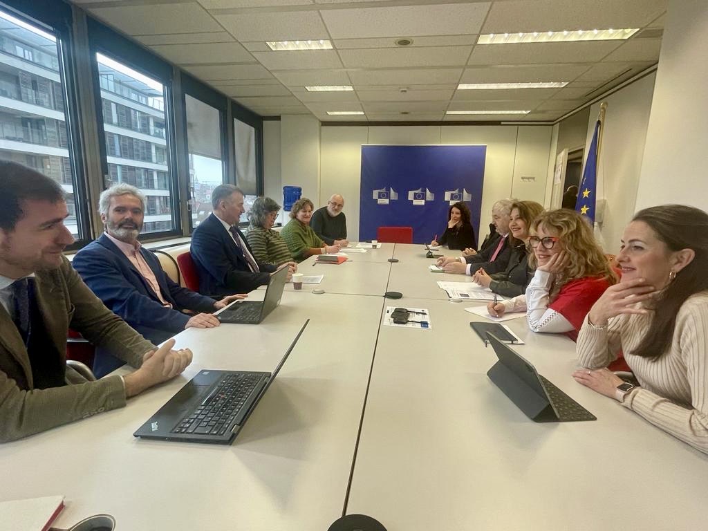 Reunión de la consejera con el equipo de la DG Agri en Bruselas