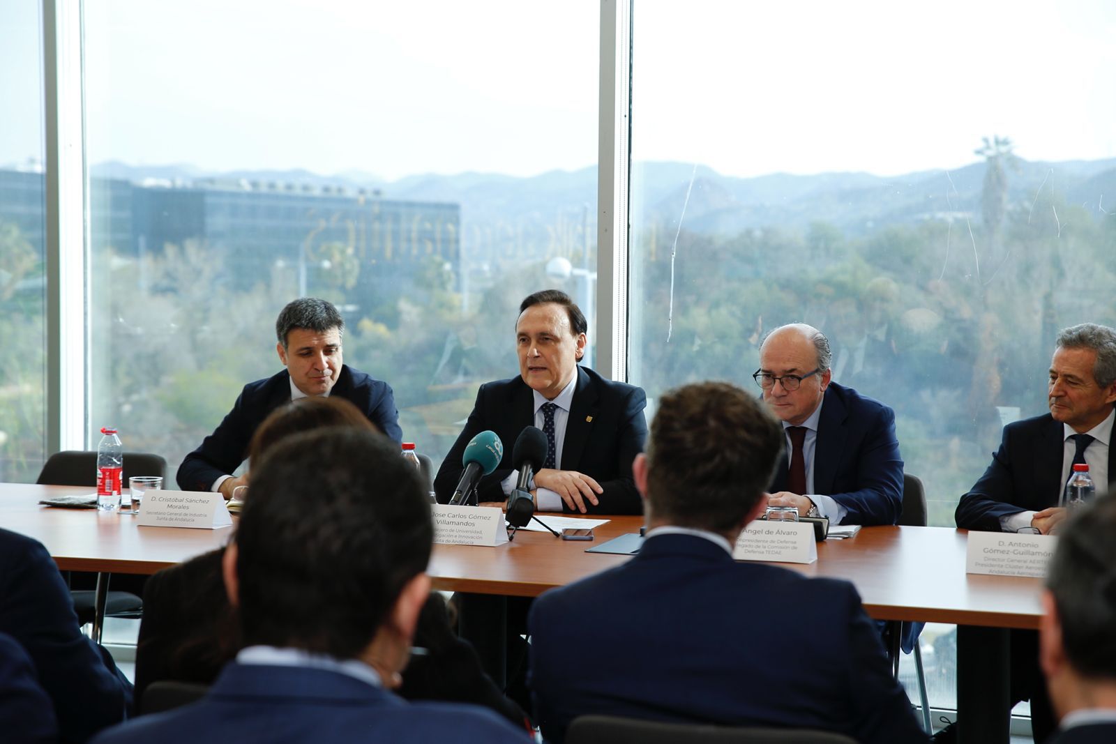 Villamandos en Comisión de TEDAE