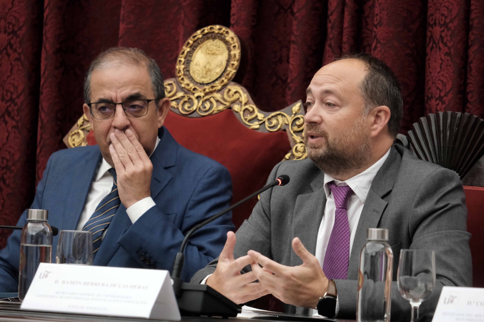 Ramón Herrera participa en una jornada de la USE sobre 'Los retos de la LOSU'