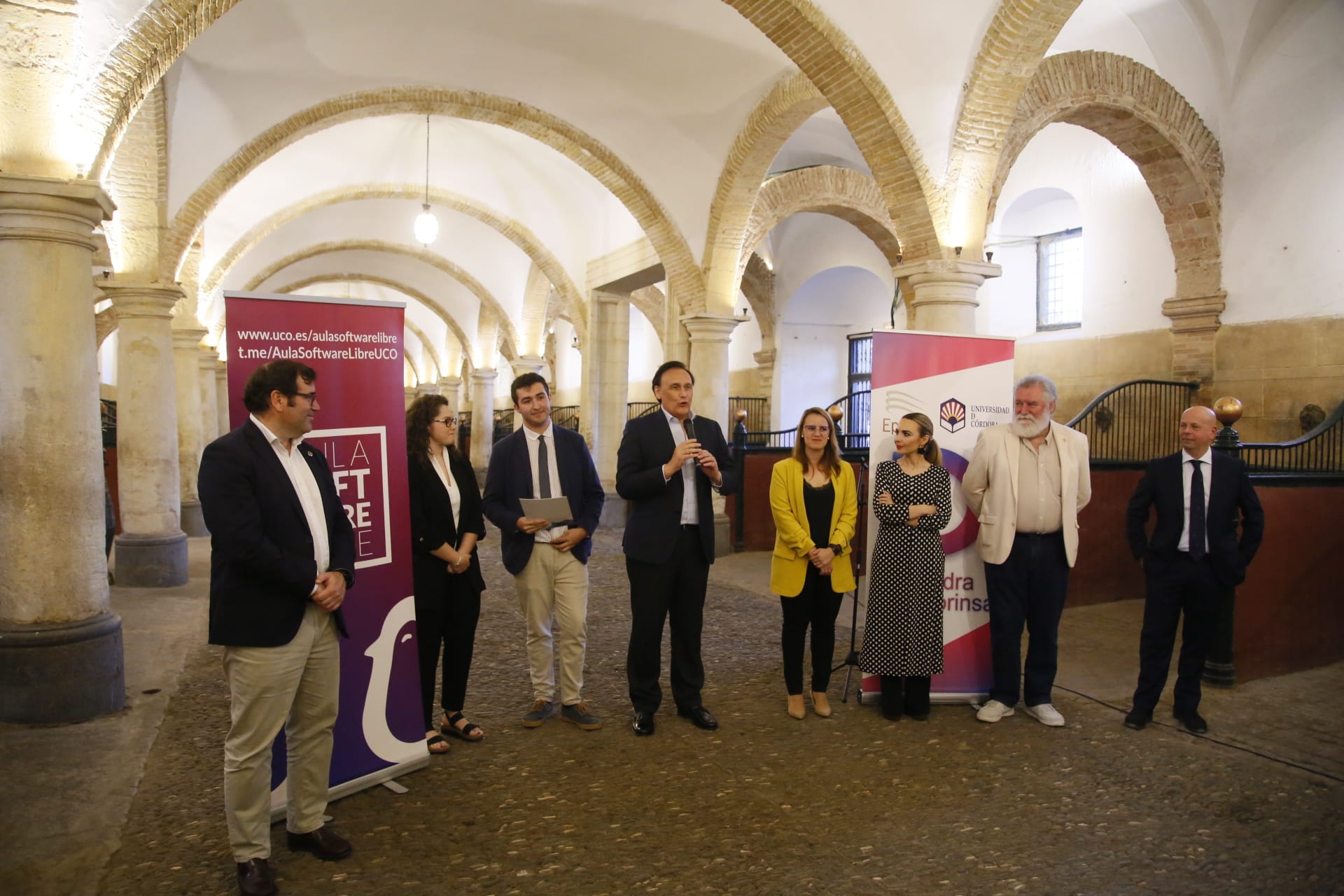 Villamandos en la inauguración del SalmorejoTech