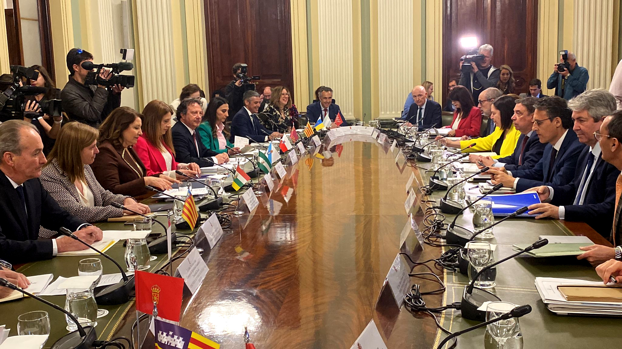 Reunión de la Conferencia Sectorial de Agricultura celebrada hoy en Madrid.