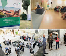 La coordinación entre las consejerías de Fomento y Vivienda y Cultura fue presentada como buena práctica en el evento del programa VIOLET